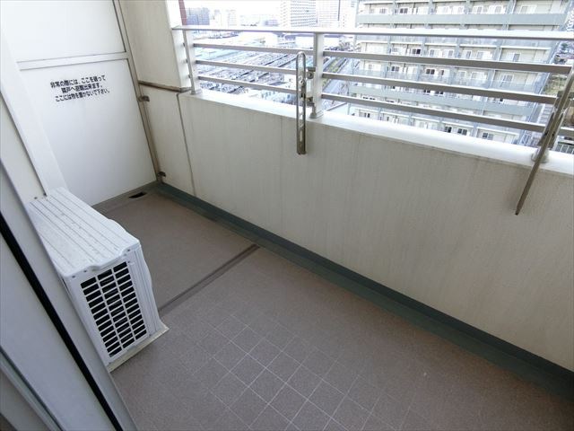 ロイヤルパークスタワー南千住 ベランダ