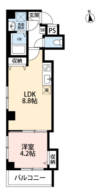 ルル浅草千束 間取り図