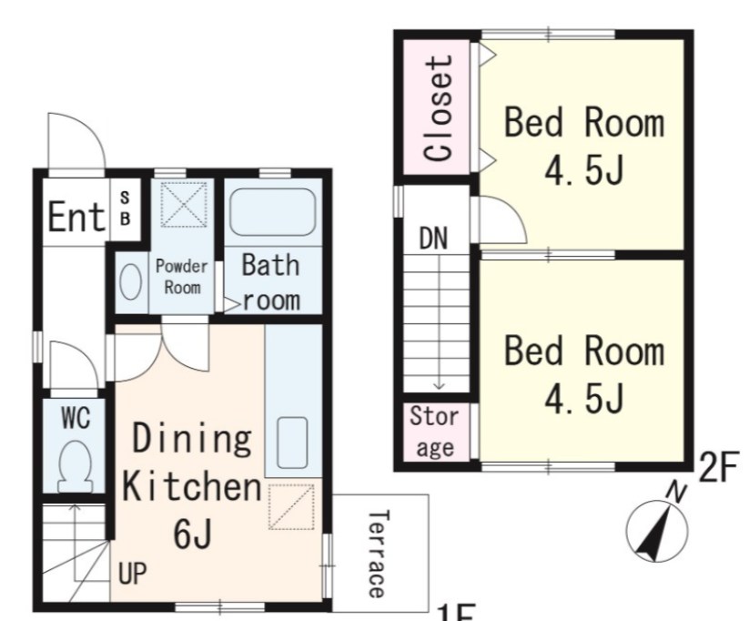 カーサ　フェリーチェ 間取り