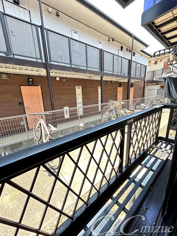 ひまわりハウスＡ ベランダ