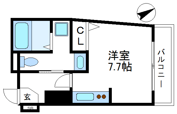 SUN　CRESC 間取り図