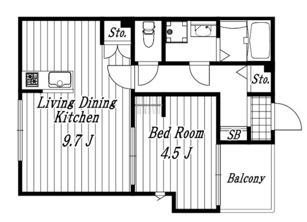 Liora北千住 間取り