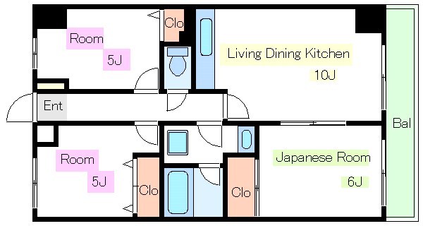 レピドール福田 間取り図