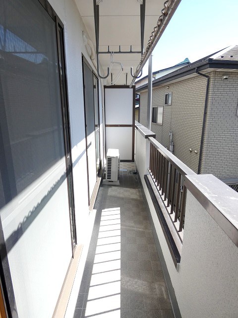藤美マンション ベランダ