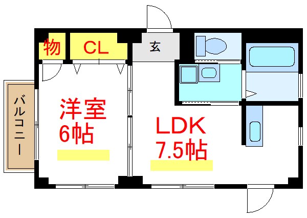 フラッツ 間取り