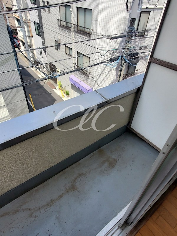 古川ハイツ ベランダ