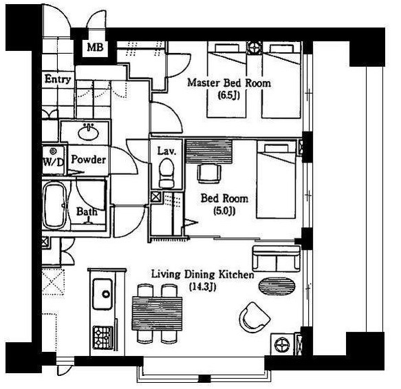 ラナイタウンルネッサンスプラザハウス 間取り