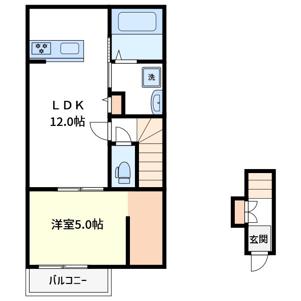 フォレストメゾン恭和Ⅰ 間取り