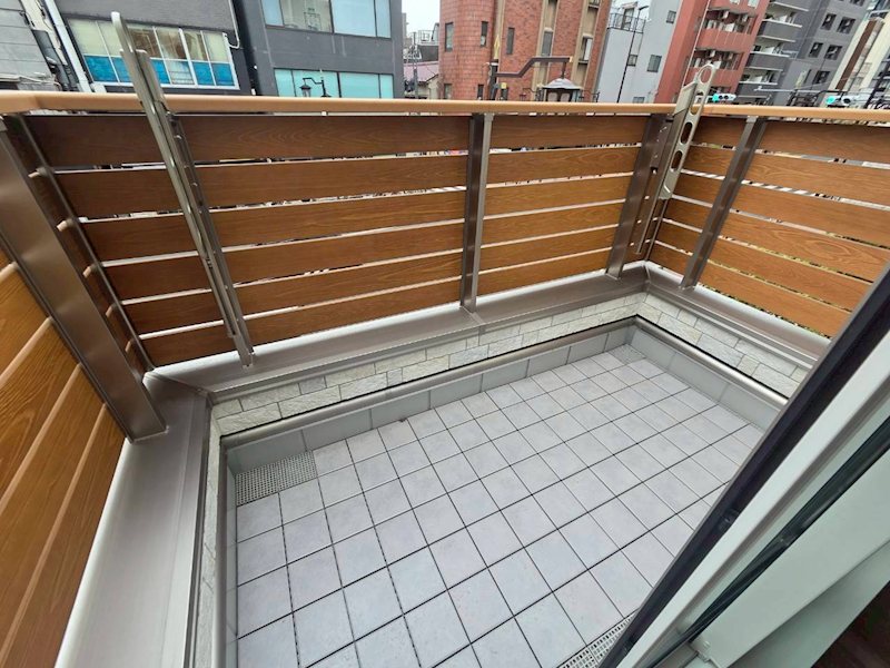 フォレストメゾン恭和Ⅰ ベランダ