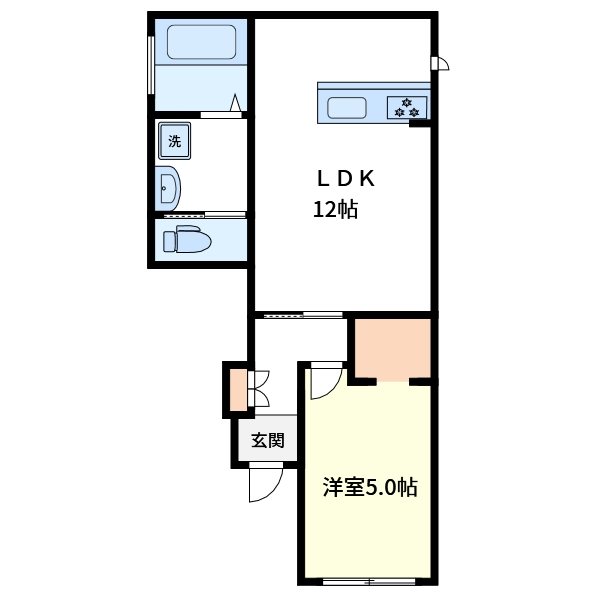 フォレストメゾン恭和Ⅱ 間取り
