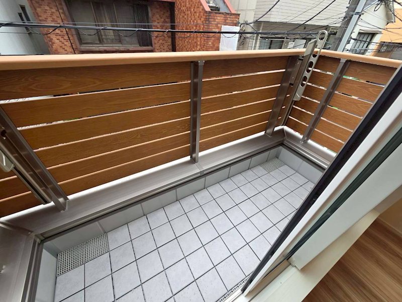 フォレストメゾン恭和Ⅱ ベランダ