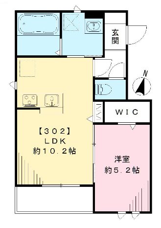 tressaillir de joie（トレサイーユ　ドゥ　ジョワ）  間取り