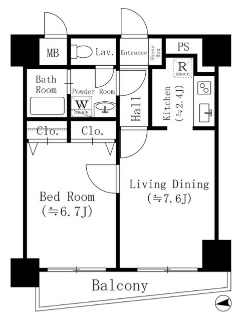 フローレンス森山 間取り図