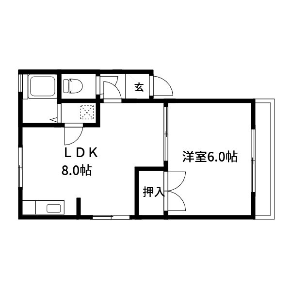 マンションヨシダ 間取り