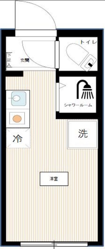 カーサ・コスタ南千住 間取り図