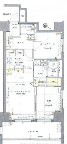 ルナタウン西日暮里 間取り