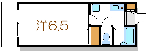 ラパン 104号室 間取り