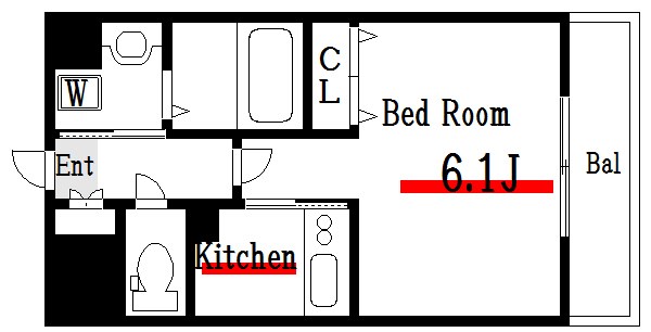 レジデンシア　カルマール 間取り