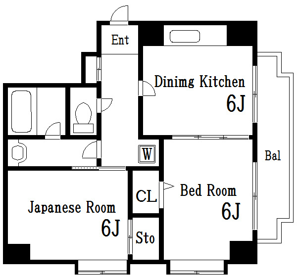 サニーサイドヴィラ   間取り