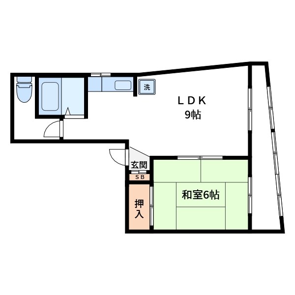 建協ハイツ 間取り