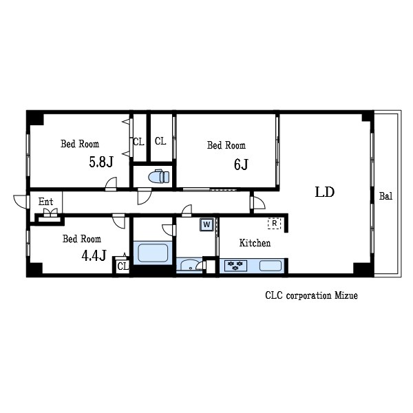 モアステージ一之江 間取り