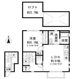 アミティエ北小岩   間取り