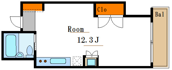 トミヤコーポ   間取り