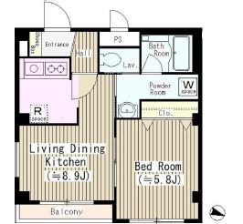 グリエラ町屋  間取り