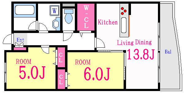 イーストイン 間取り