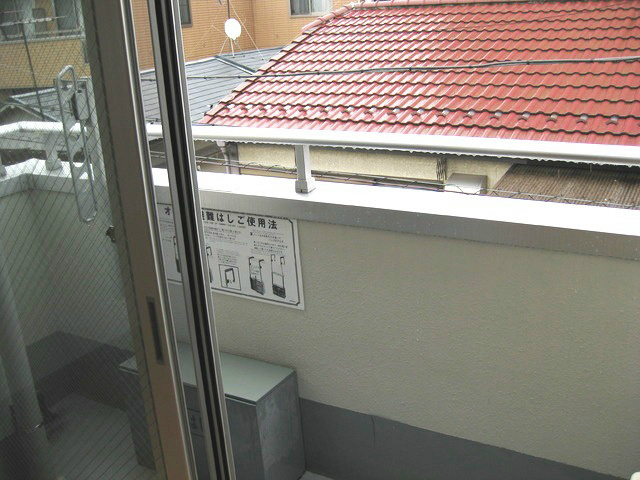 クイーンズコート  ベランダ