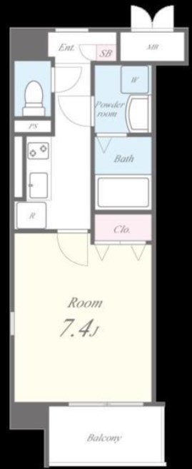 ヴィラージュ　オリオン  間取り図