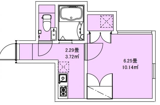 FAIR町屋Ⅱ 間取り