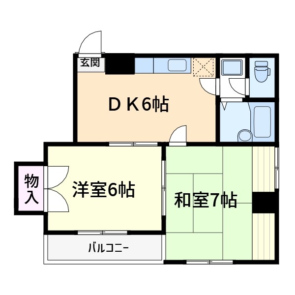 グランレッド  間取り