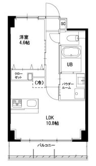 ラヴィベール 104号室 間取り