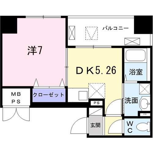 Ｆｉｅｌｄ－Ｖ　築地 間取り