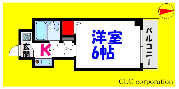 レジデンス仲村 間取り