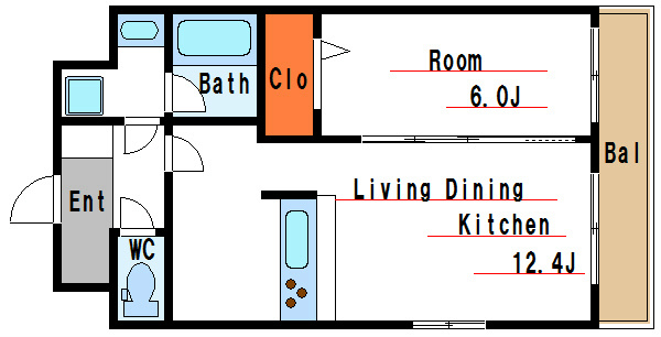 ヴィオラコート 501号室 間取り