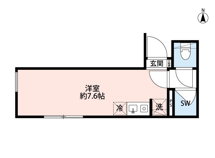 ルミエール荒川町屋 間取り