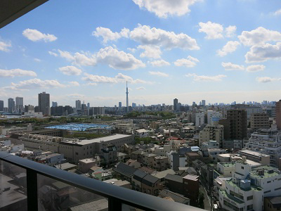 ステイシス町屋  ベランダ