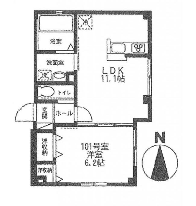 プラカーサ   間取り図