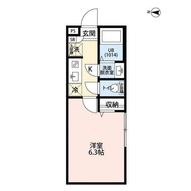 エクセラン西尾久West 間取り