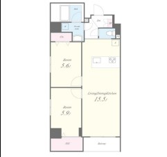 Eau・Clair道灌山 間取り