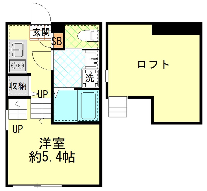 ハーモニーテラス大谷田 間取り