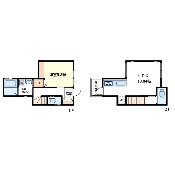 田端3丁目戸建 間取り