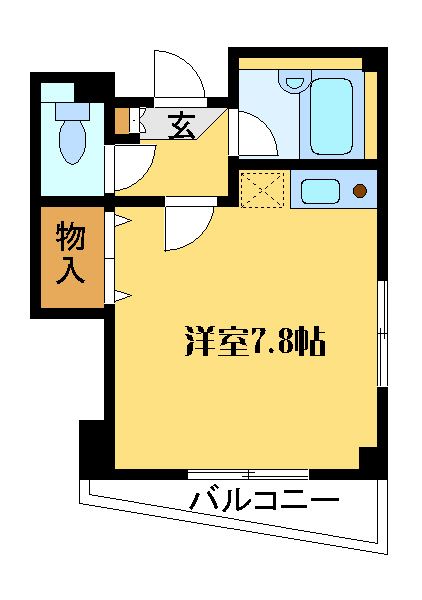 シャトレ千野 間取り