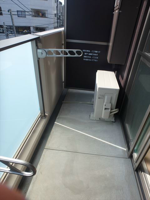 ミュール ソレアード  ベランダ