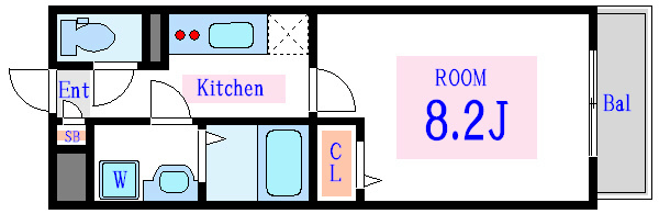 メゾン・ド・ルピナス  間取り図