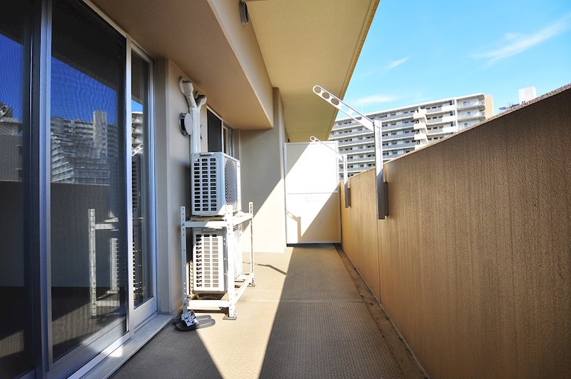 ロイヤルパークスリバーサイド ベランダ