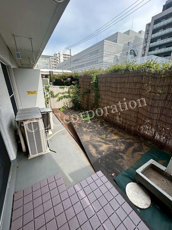 三井東陽ハイツ ベランダ