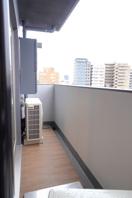 アジールコート山手動坂 ベランダ